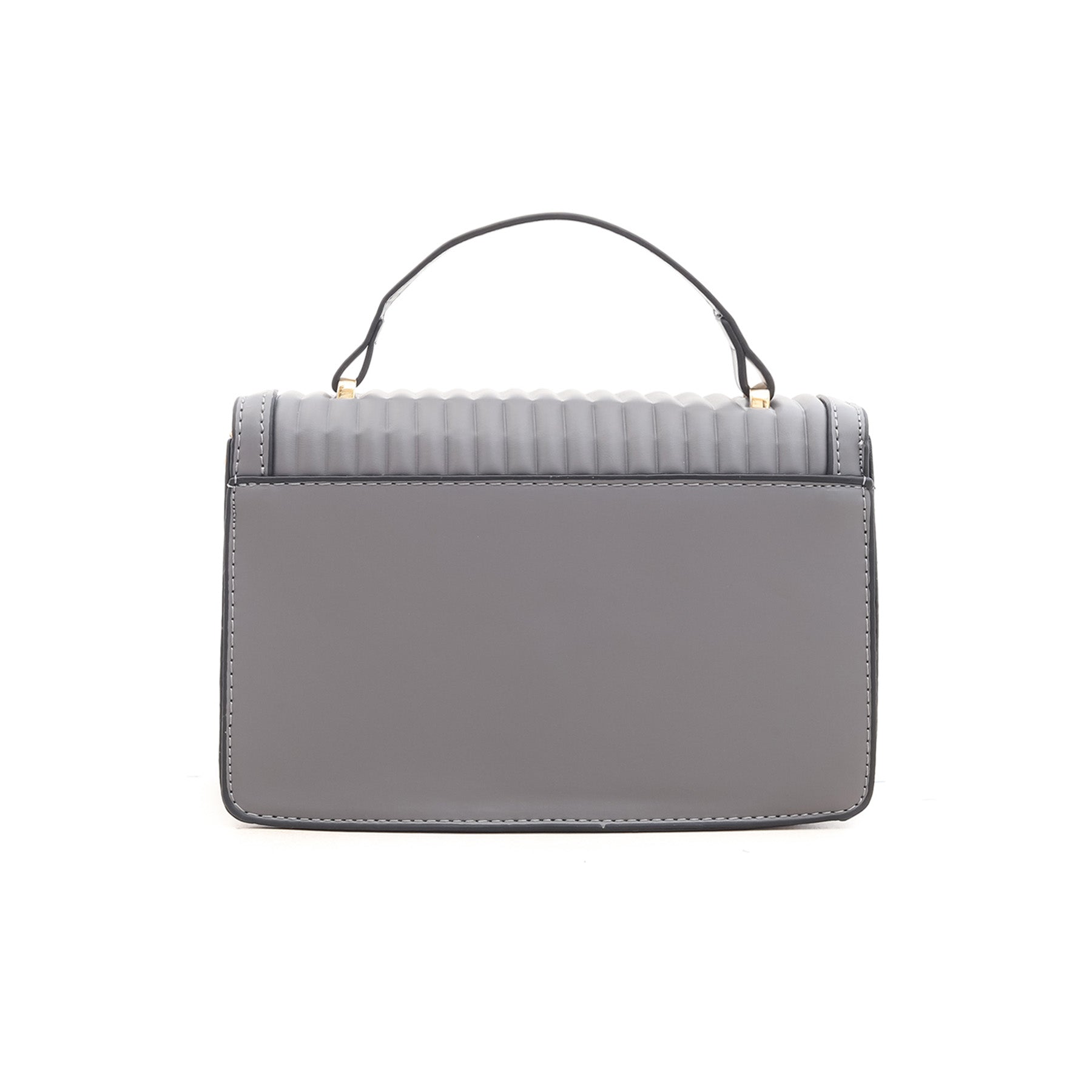 Grey Formal Shoulder Bag P35498