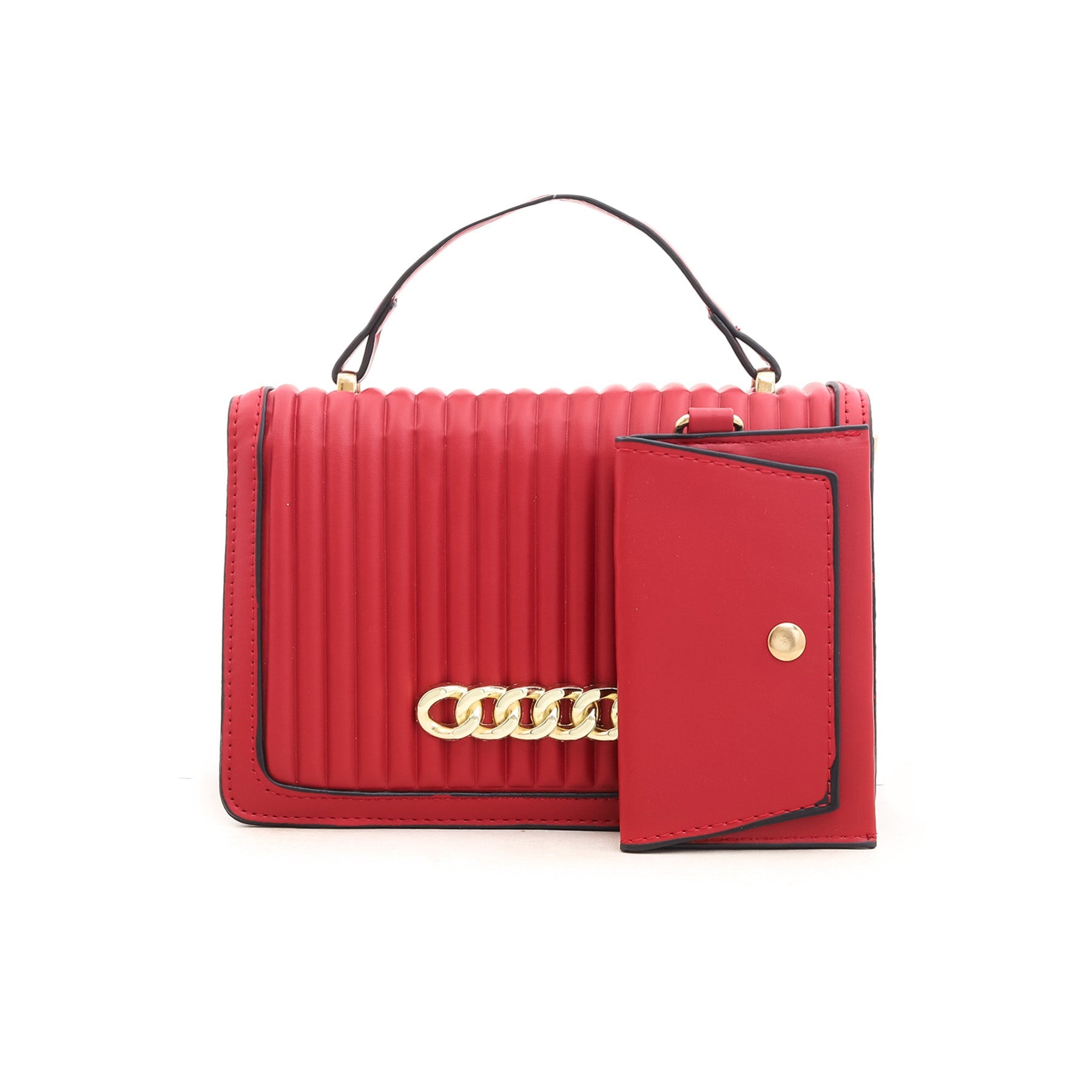 Red Formal Shoulder Bag P35498