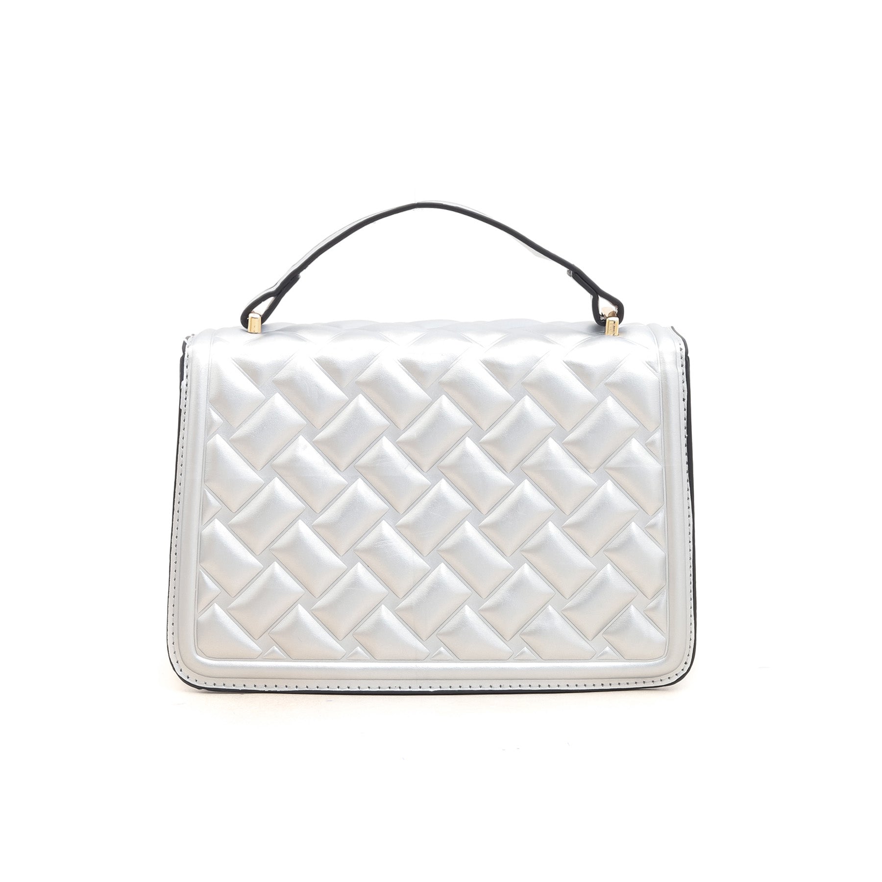 Silver Formal Shoulder Bag P35526