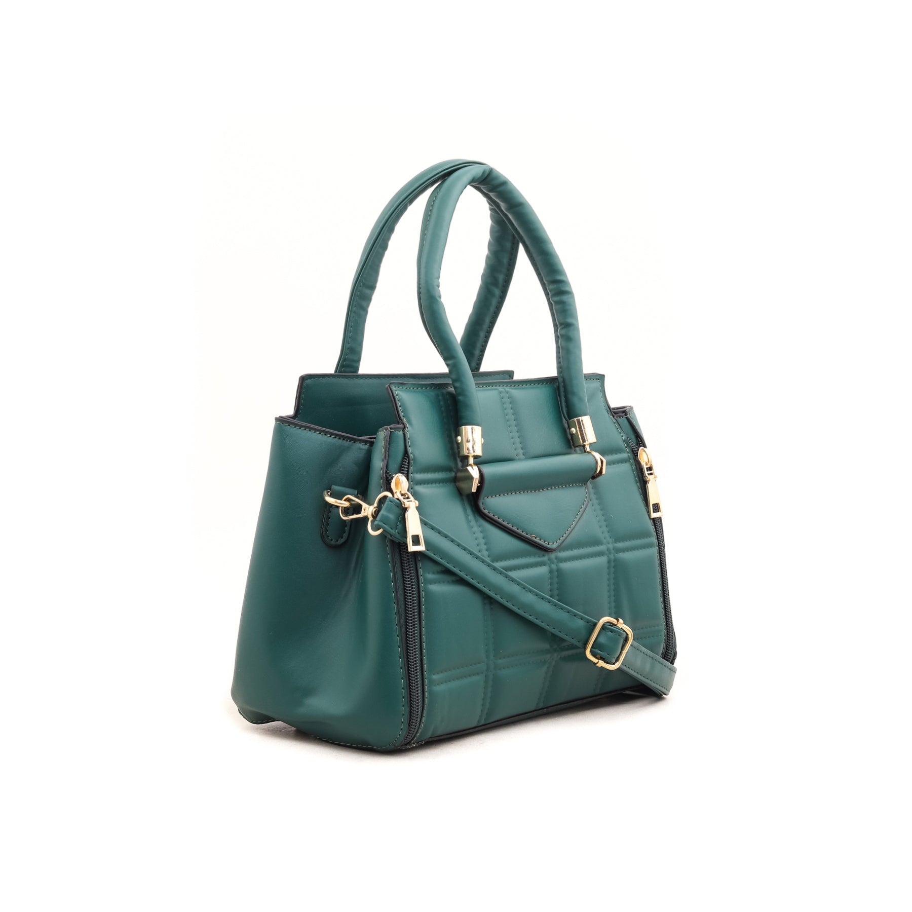 Green Formal Hand Bag P35622