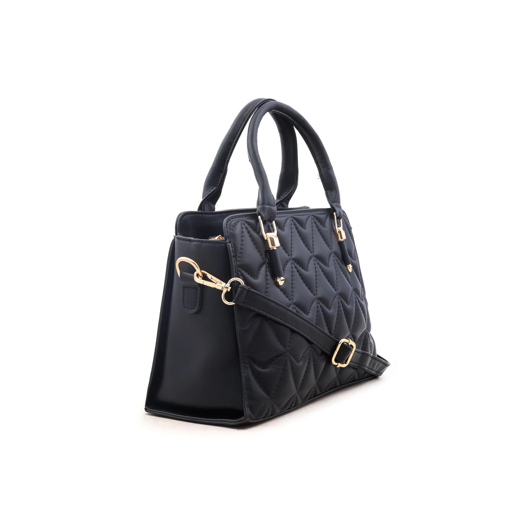 Black Formal Hand Bag P35624