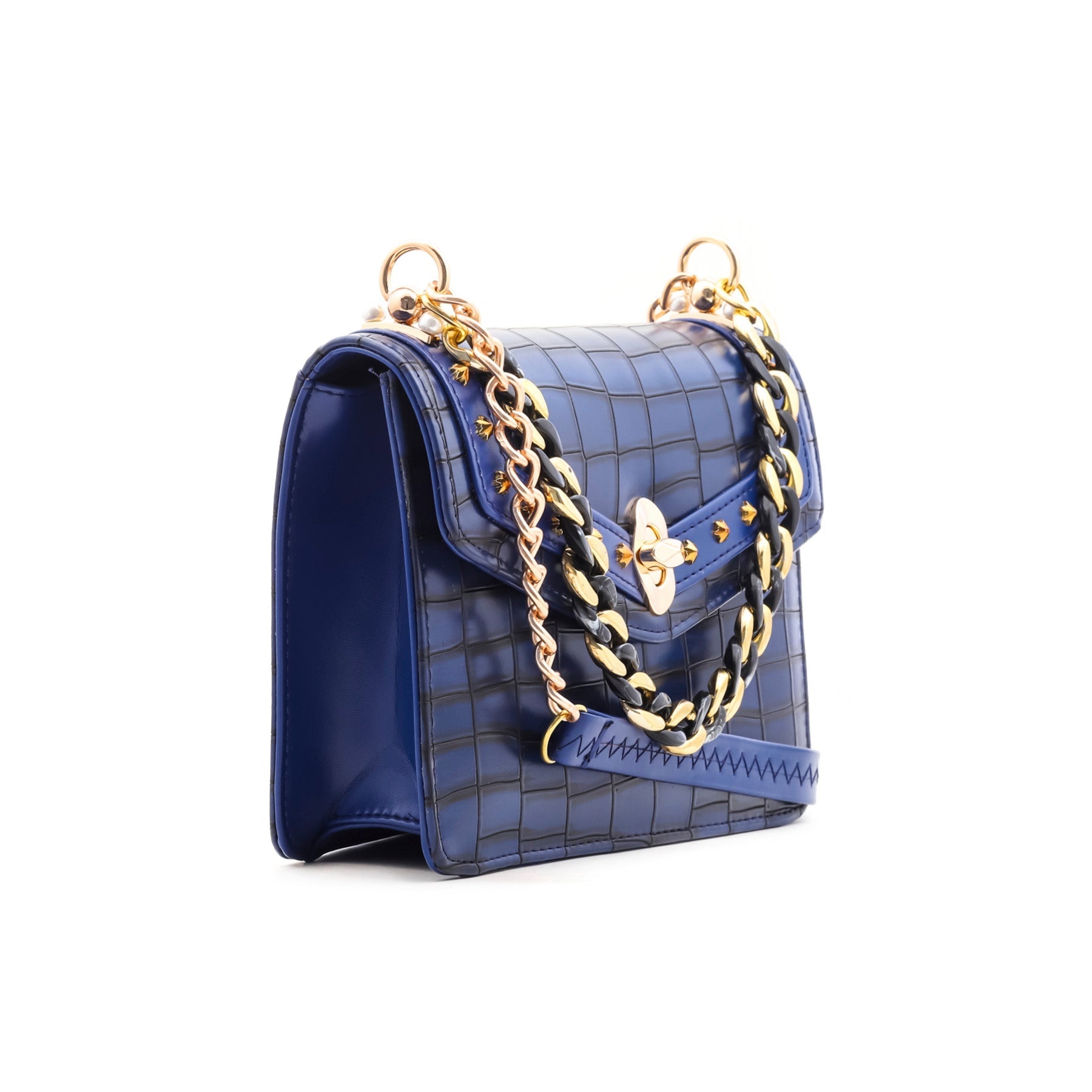 Blue Formal Shoulder Bag P54304
