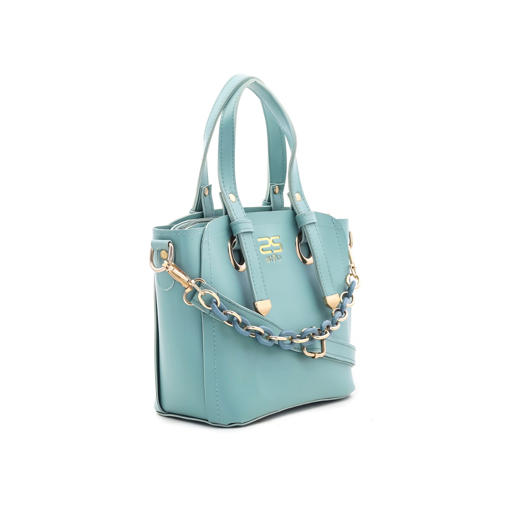 Seagreen Formal Hand Bag P55216