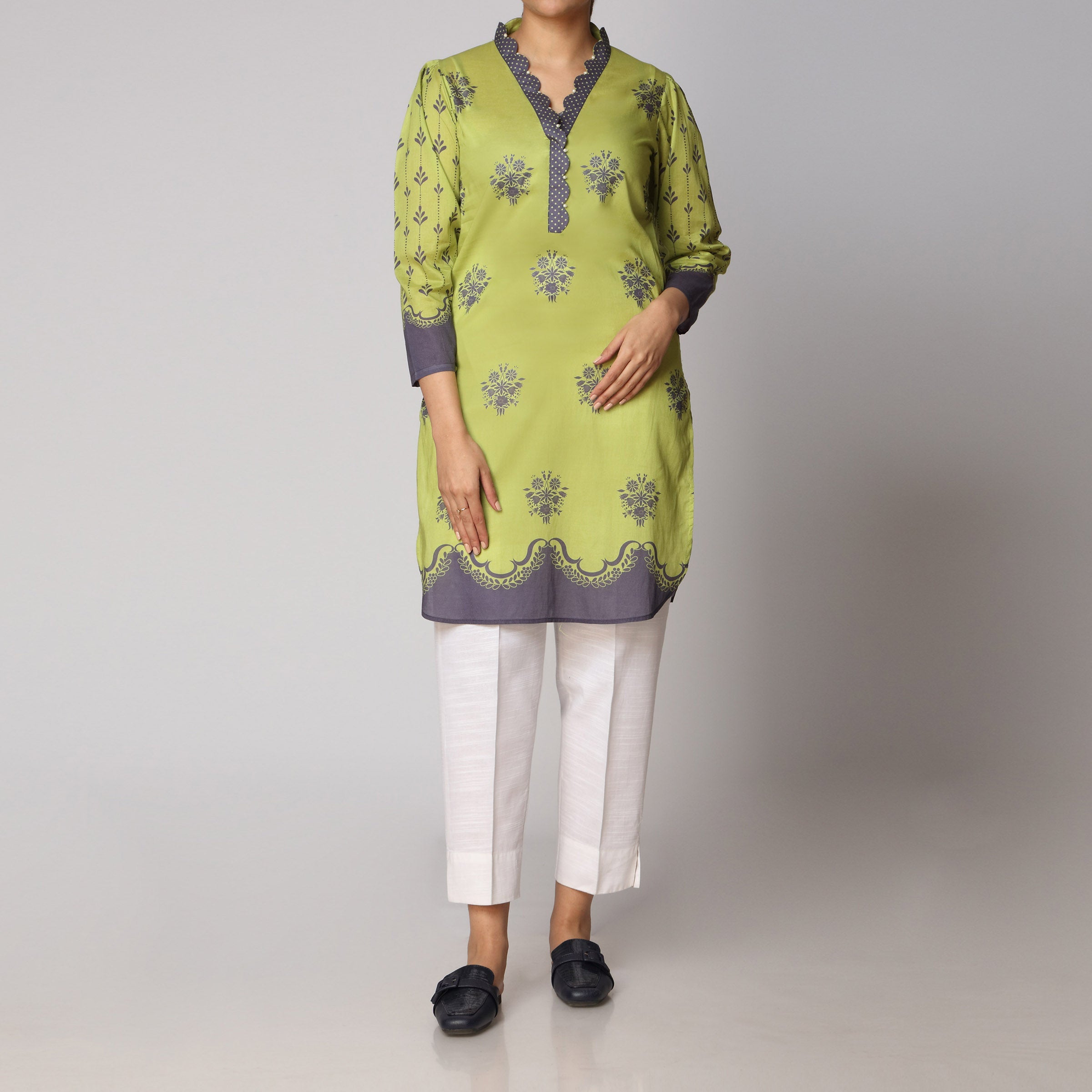 1PC- Digital Printed Lawn Shirt PS3100