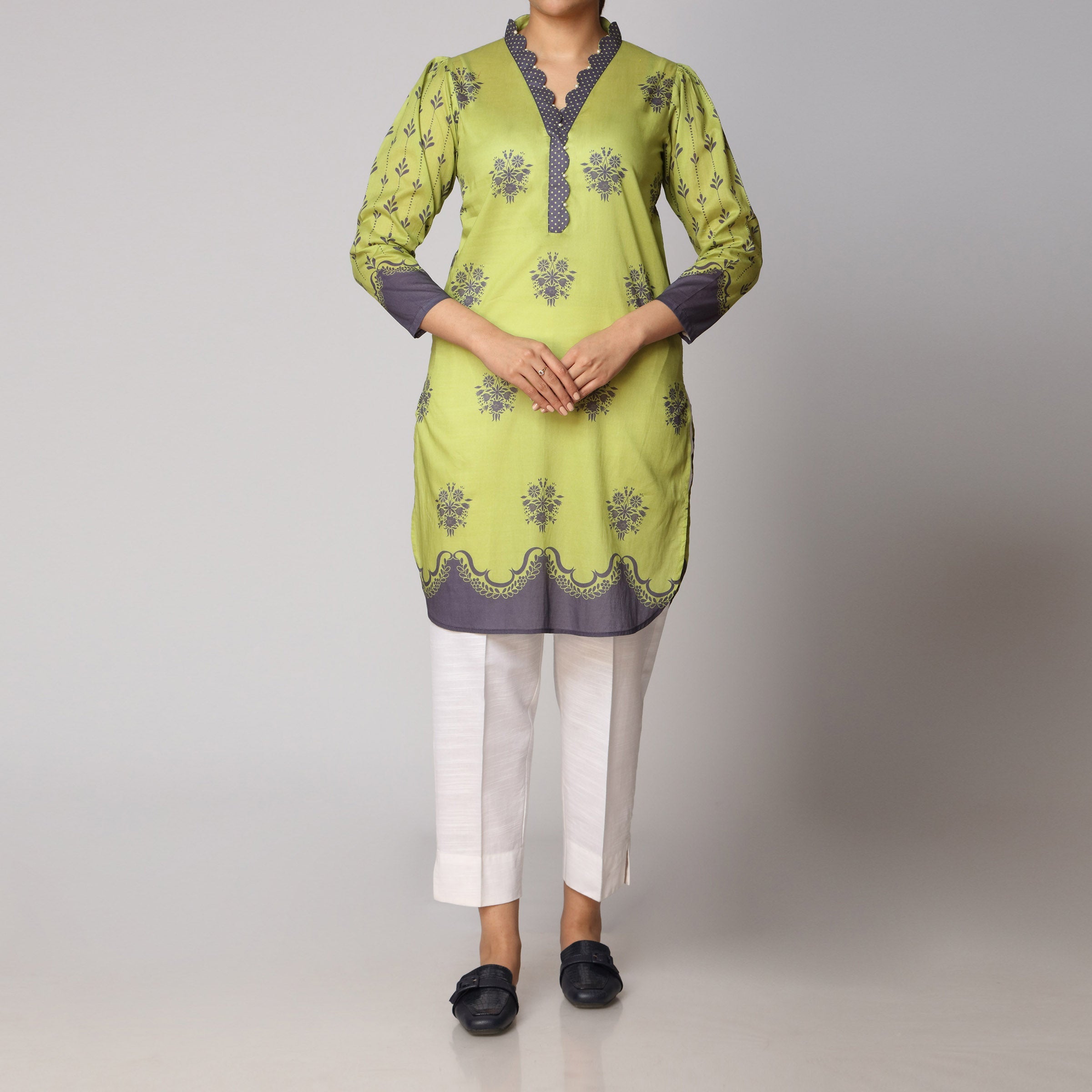 1PC- Digital Printed Lawn Shirt PS3100