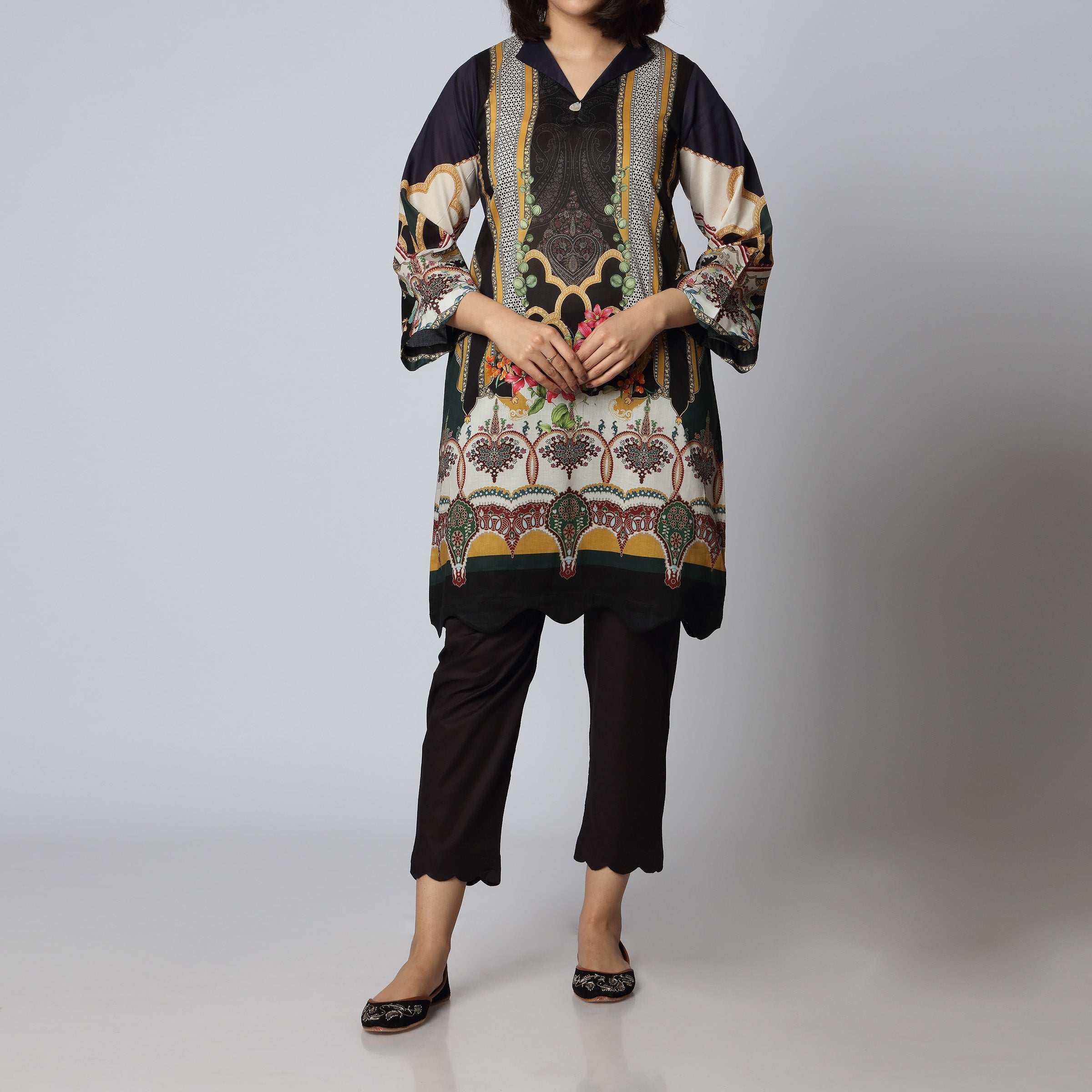 1PC- Digital Printed Lawn Shirt PS3132
