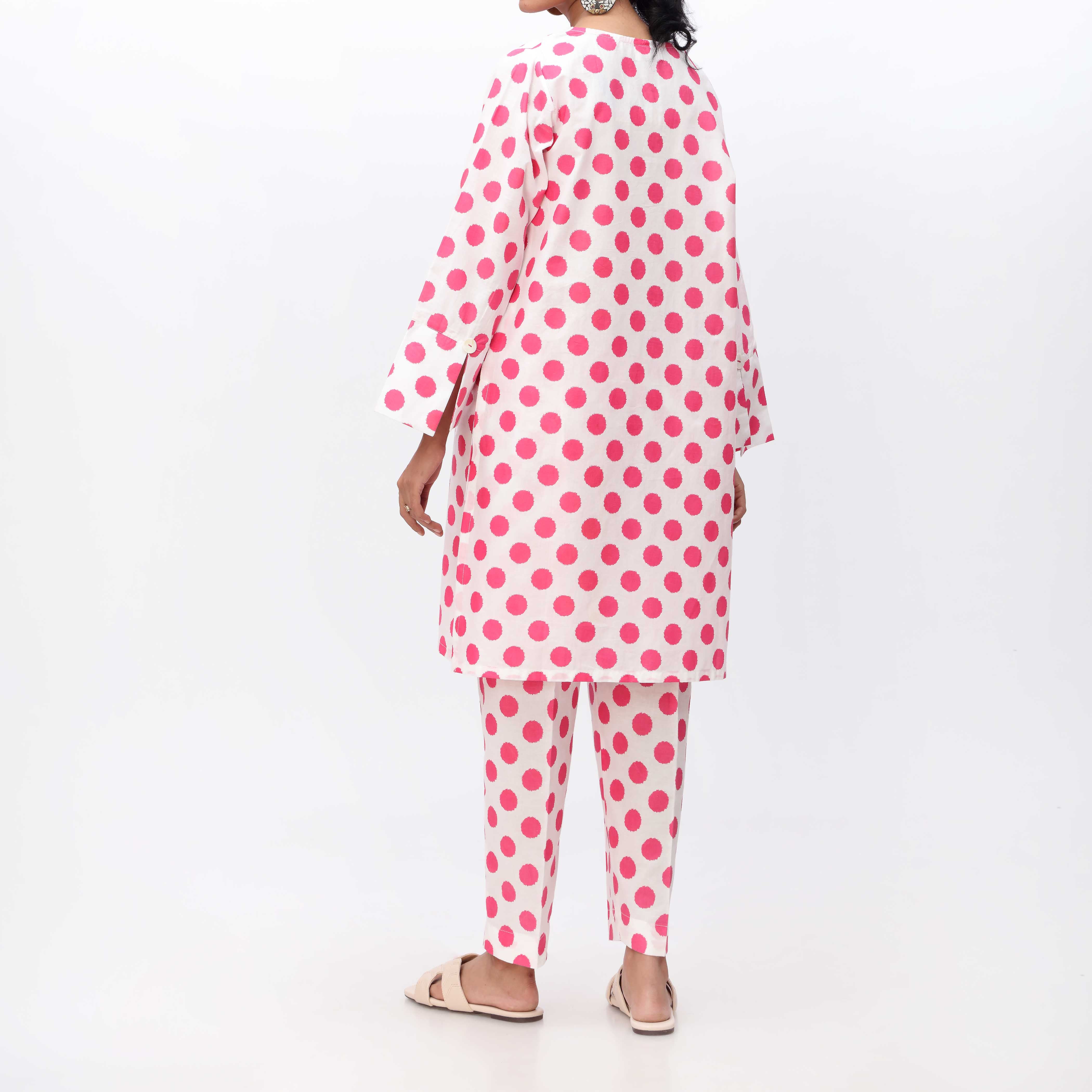 2PC- Printed Cambric Shirt & Trouser PS3324