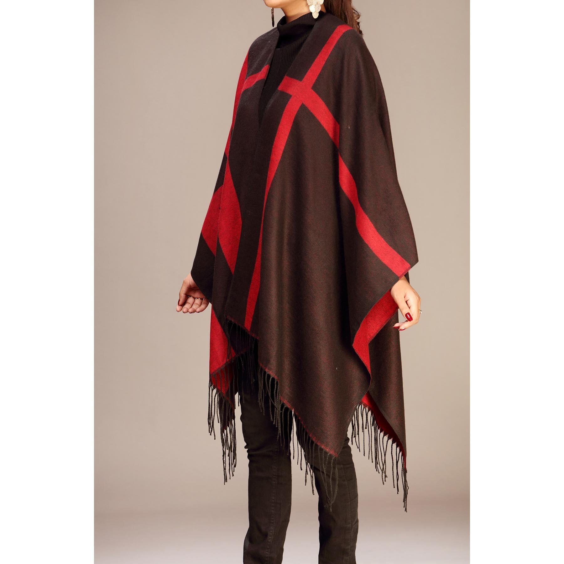 Winter Cape Shawl PW180313