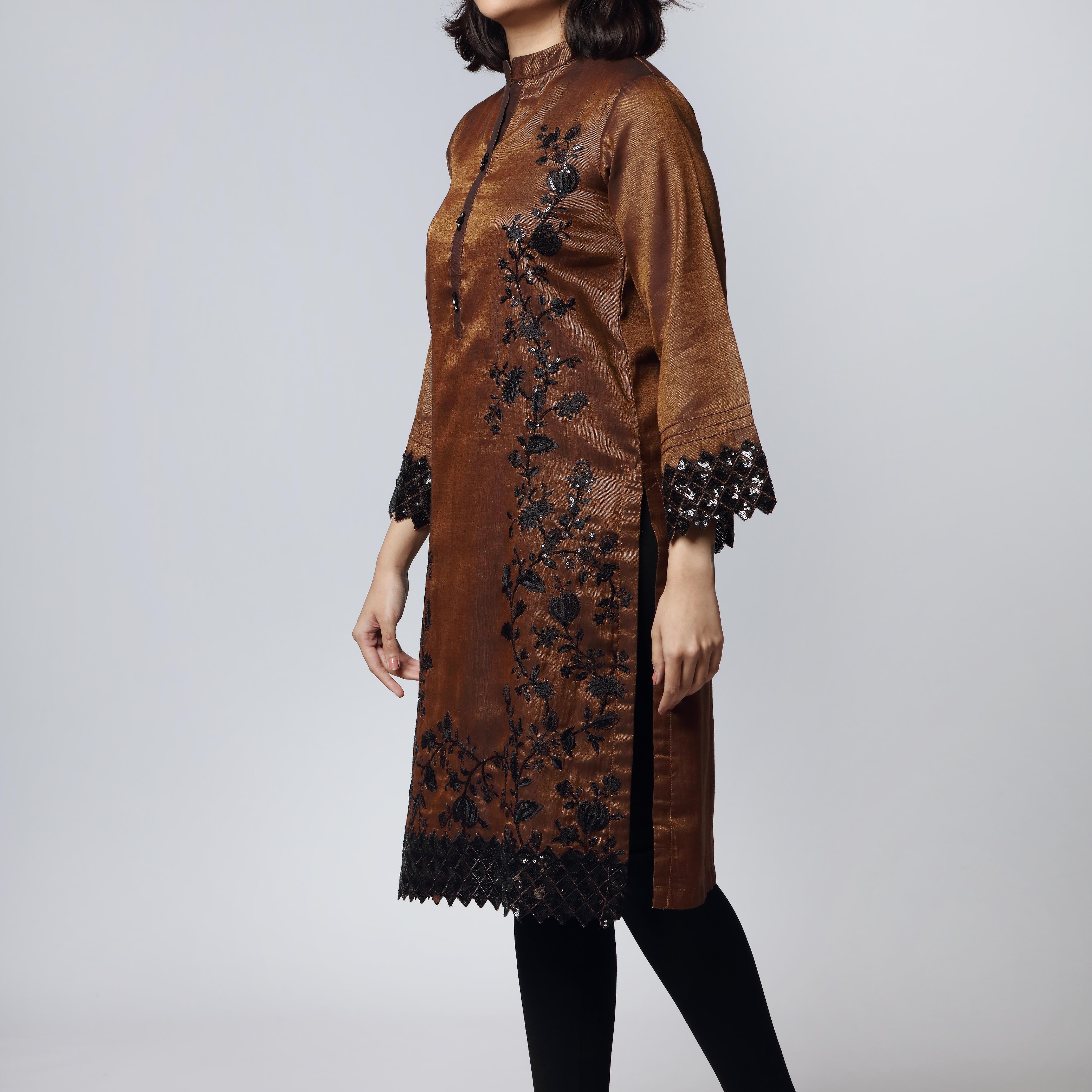 1PC-Massori Embellished Shirt PW2157