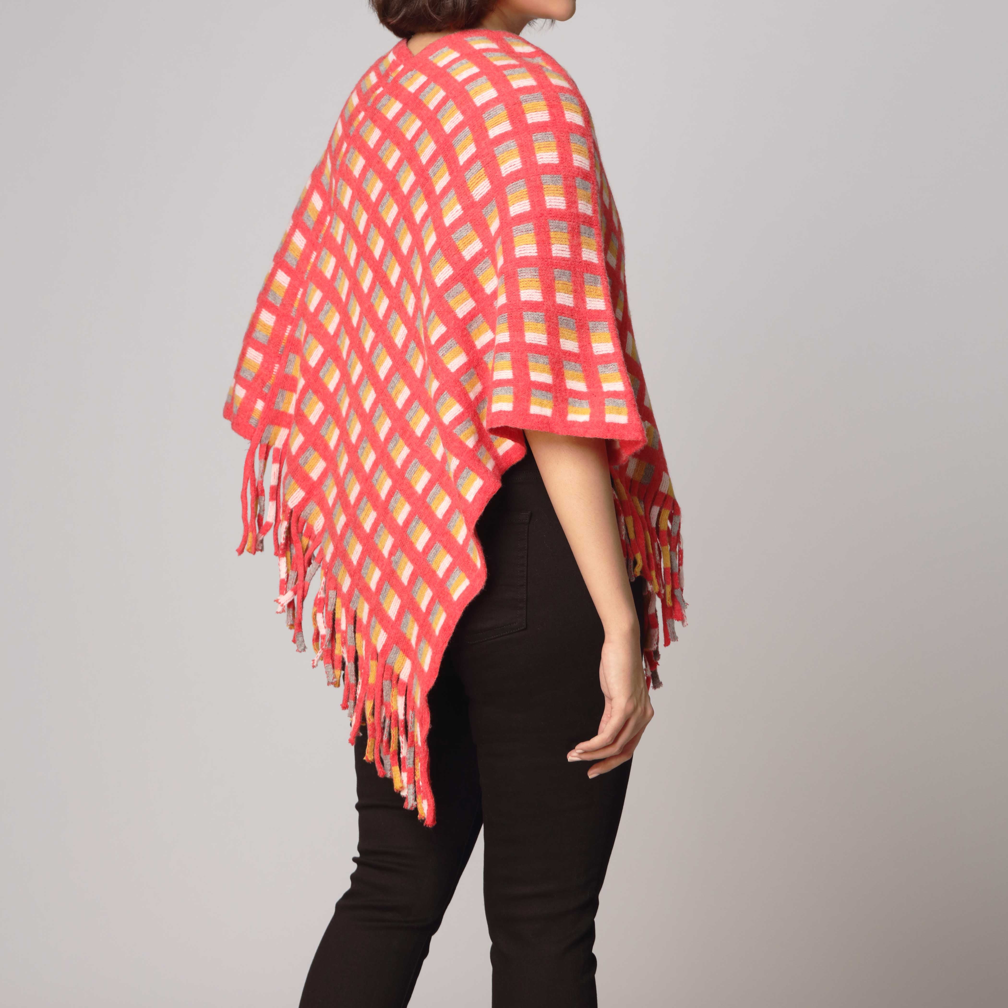 Red Cape Shawl PW2803