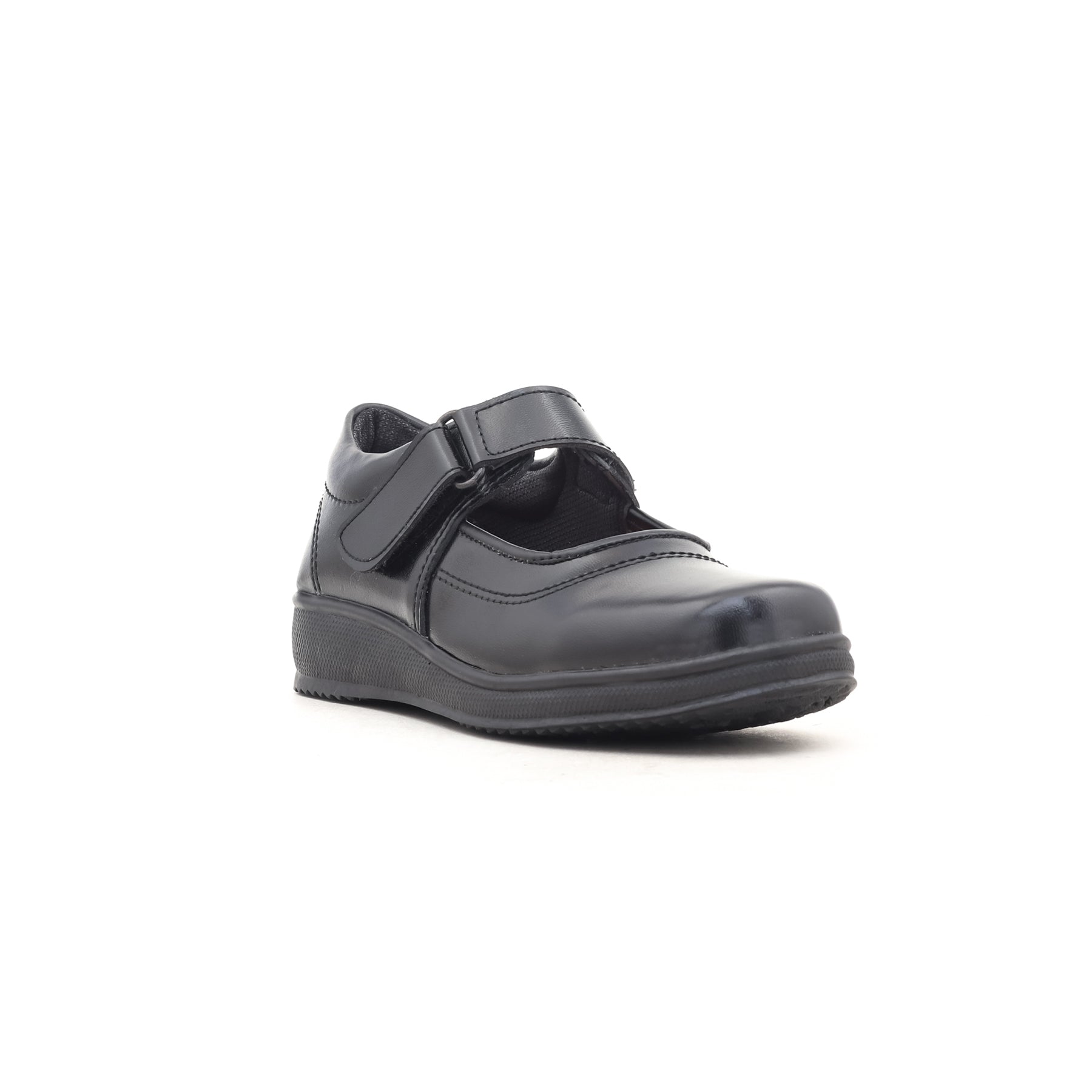 Girls Black School Shoes SK0035