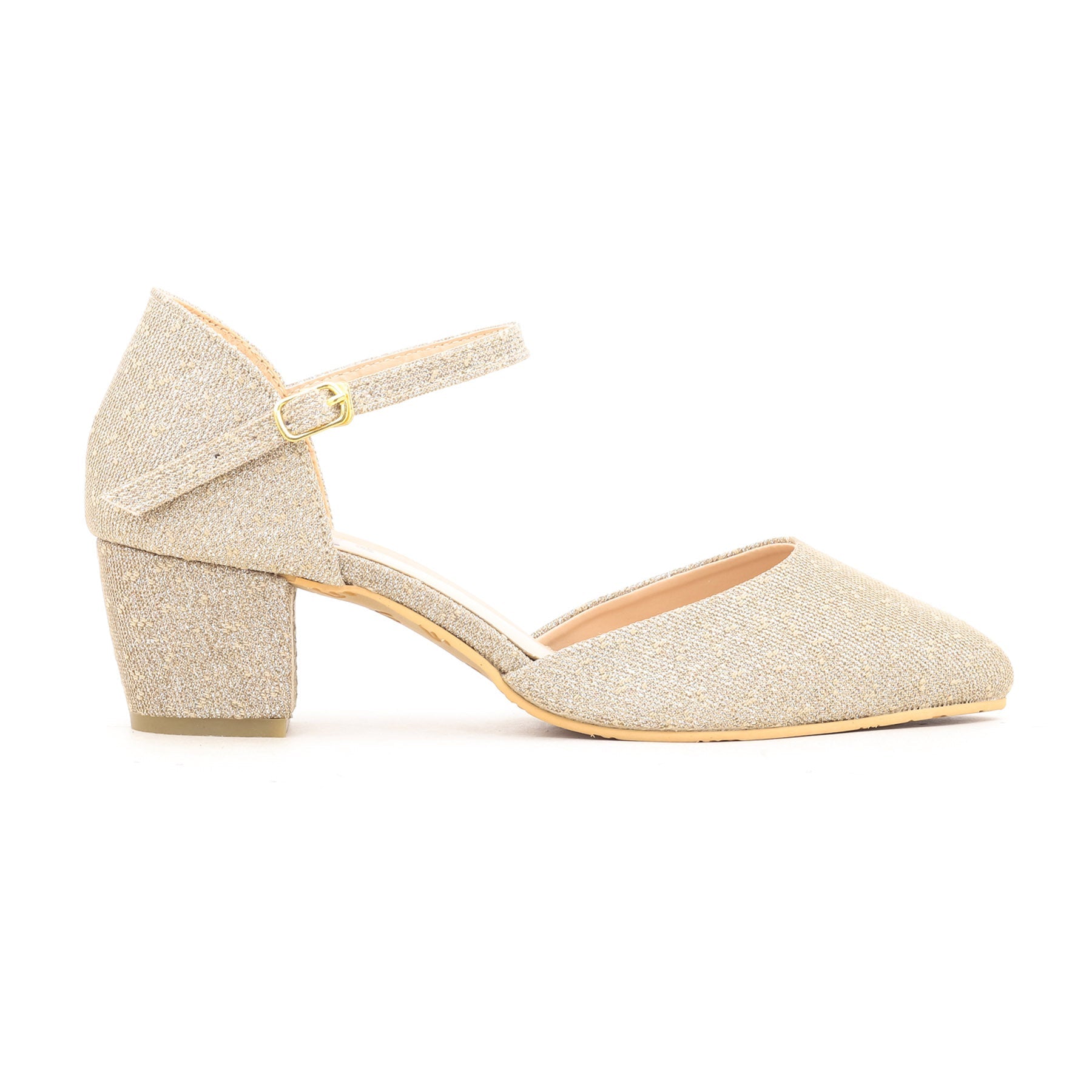 Beige Winter Court Shoes WN7261