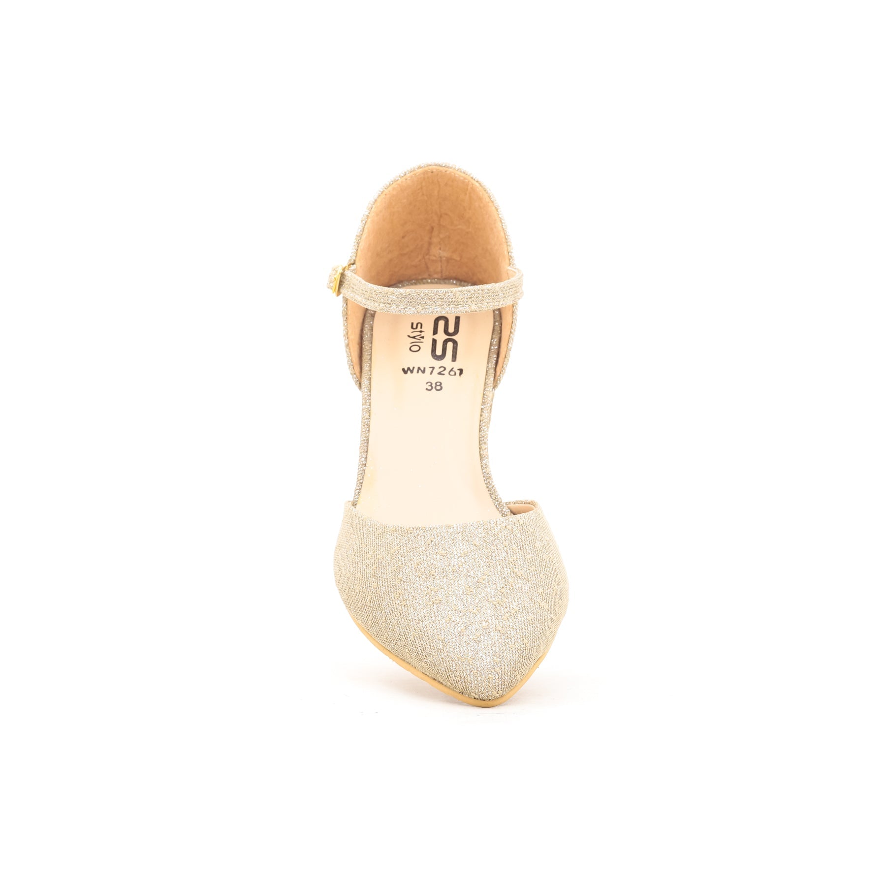 Beige Winter Court Shoes WN7261