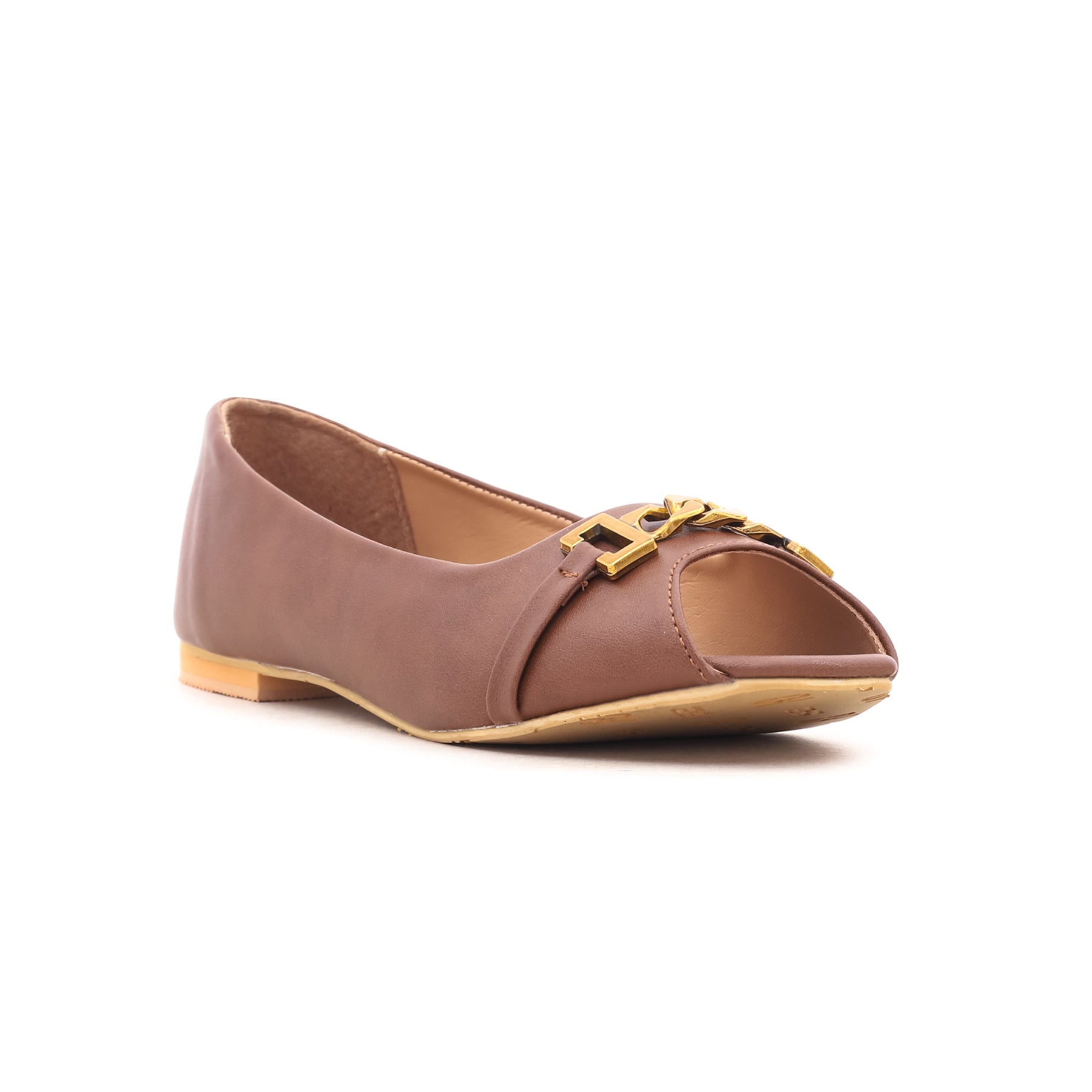 Brown Winter Peep Toes WN8065